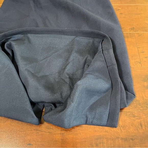 DRESS THE POPULATION Perla Midnight Blue Midi Strapless Sheath Dress Size XS - Picture 11 of 15